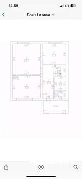 Дом 100м², 2-этажный, участок 4 сот.  