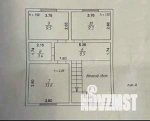 Дом 120м², 2-этажный, участок 10 сот.  
