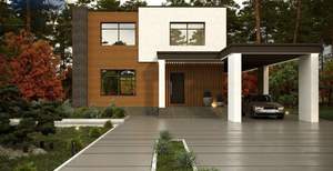 Дом 282м², 2-этажный, участок 10 сот.  