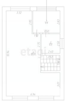 Дом 162м², 2-этажный, участок 5 сот.  