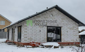 Дом 124м&sup2;, 1-этажный, участок 10 сот.  