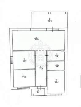 Коттедж 124м², 1-этажный, участок 5 сот.  