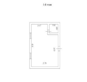 Дача 52м², 1-этажный, участок 4 сот.  