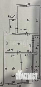 Дом 78м², 1-этажный, участок 2 сот.  