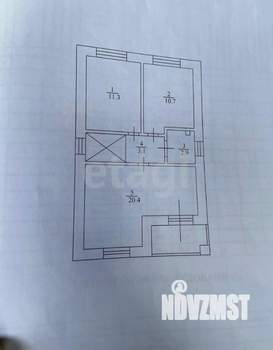 Дом 115м², 2-этажный, участок 4 сот.  