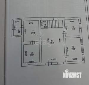 Дом 170м², 3-этажный, участок 13 сот.  