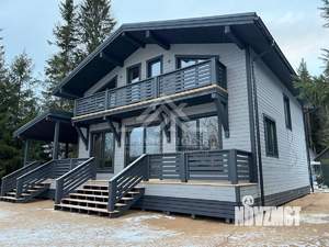 Дом 130м&sup2;, 2-этажный, участок 7 сот.  