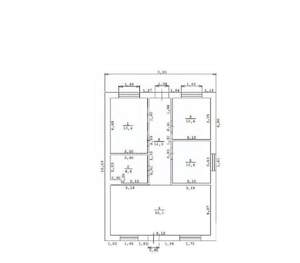 Дом 100м², 1-этажный, участок 5 сот.  