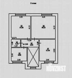Коттедж 187м&sup2;, 2-этажный, участок 5 сот.  