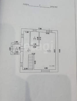 Дом 103м&sup2;, 2-этажный, участок 5 сот.  