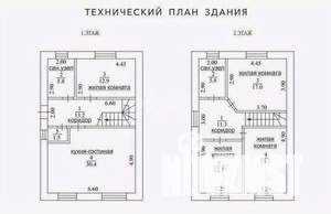 Дом 116м², 1-этажный, участок 3 сот.  