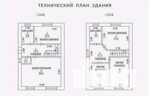 Дача 117м², 2-этажный, участок 7 сот.  