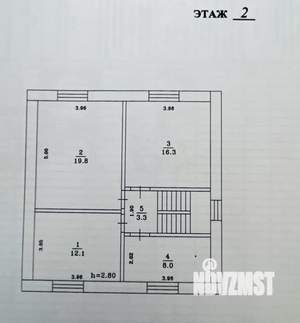 Дом 132м², 2-этажный, участок 8 сот.  