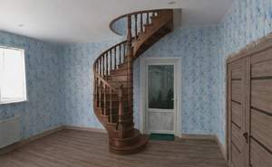 Дом 66м&sup2;, 2-этажный, участок 6 сот.  