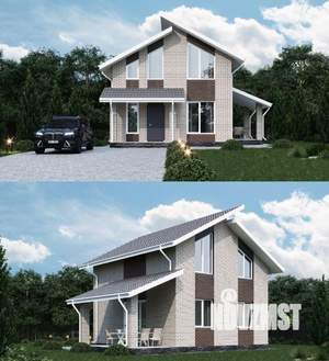 Дом 103м&sup2;, 1-этажный, участок 5 сот.  