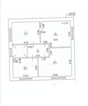 Дом 153м&sup2;, 2-этажный, участок 5 сот.  