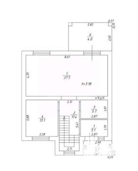 Дом 160м², 2-этажный, участок 6 сот.  