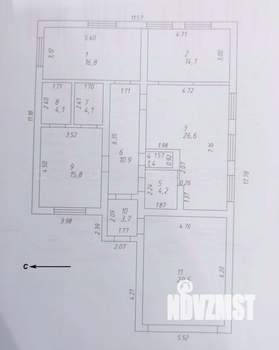 Дом 131м², 1-этажный, участок 5 сот.  