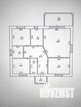 Дом 122м², 1-этажный, участок 7 сот.  