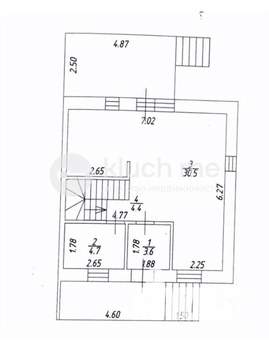 Таунхаус 88м², 2-этажный, участок 3 сот.  