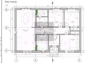 Коттедж 100м&sup2;, 1-этажный, участок 7 сот.  