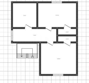 Дом 103м&sup2;, 2-этажный, участок 5 сот.  