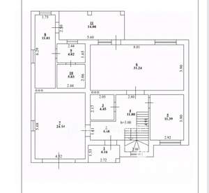 Дом 187м², 2-этажный, участок 5 сот.  