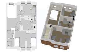 Таунхаус 160м², 3-этажный, участок 3 сот.  