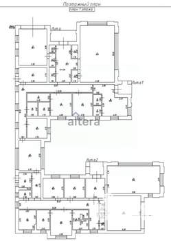 Дом 610м², 1-этажный, участок 19 сот.  