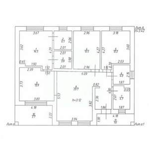 Дом 125м&sup2;, 1-этажный, участок 6 сот.  