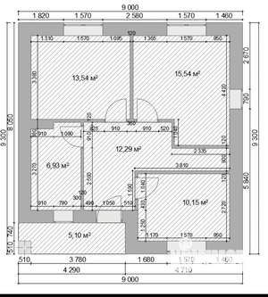 Коттедж 122м², 2-этажный, участок 4 сот.  