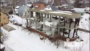 Дом 669м&sup2;, 3-этажный, участок 9 сот.  