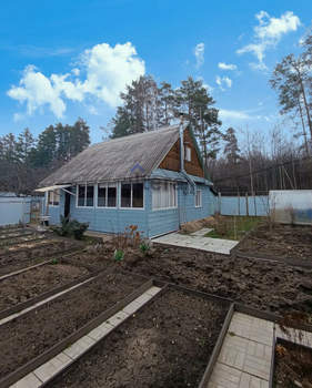 Дача 54м², 2-этажный, участок 4 сот.  