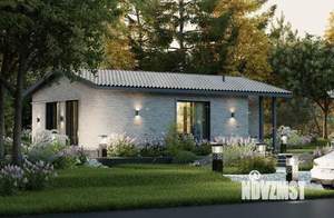 Дом 78м&sup2;, 1-этажный, участок 10 сот.  