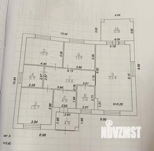 Коттедж 127м², 2-этажный, участок 10 сот.  