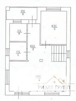 Дом 125м², 2-этажный, участок 5 сот.  