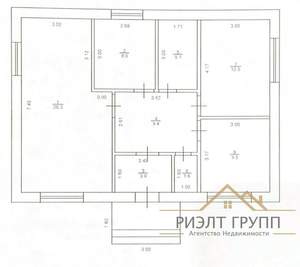 Дача 81м², 1-этажный, участок 5 сот.  