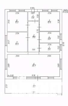 Дом 129м², 1-этажный, участок 5 сот.  