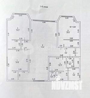 Дом 147м², 2-этажный, участок 6 сот.  