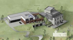 Коттедж 656м&sup2;, 3-этажный, участок 30 сот.  