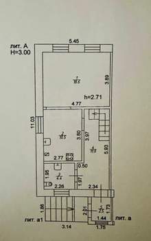 Дом 193м&sup2;, 2-этажный, участок 6 сот.  