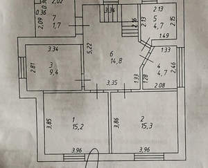 Дом 149м², 2-этажный, участок 8 сот.  
