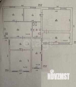 Дом 153м², 1-этажный, участок 6 сот.  