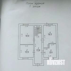 Дом 157м², 2-этажный, участок 5 сот.  