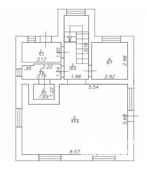 Дом 160м², 2-этажный, участок 5 сот.  