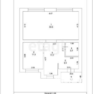 Дом 145м², 2-этажный, участок 5 сот.  