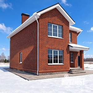 Дом 140м&sup2;, 2-этажный, участок 6 сот.  