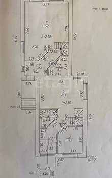 Дом 234м², 2-этажный, участок 5 сот.  