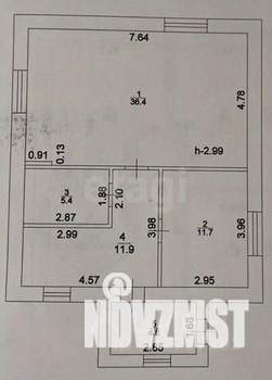 Дом 142м², 2-этажный, участок 6 сот.  