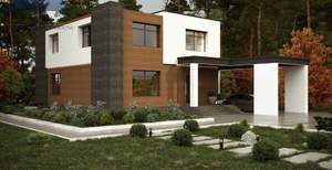 Дом 282м², 2-этажный, участок 10 сот.  